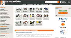 Desktop Screenshot of batterystuff.com